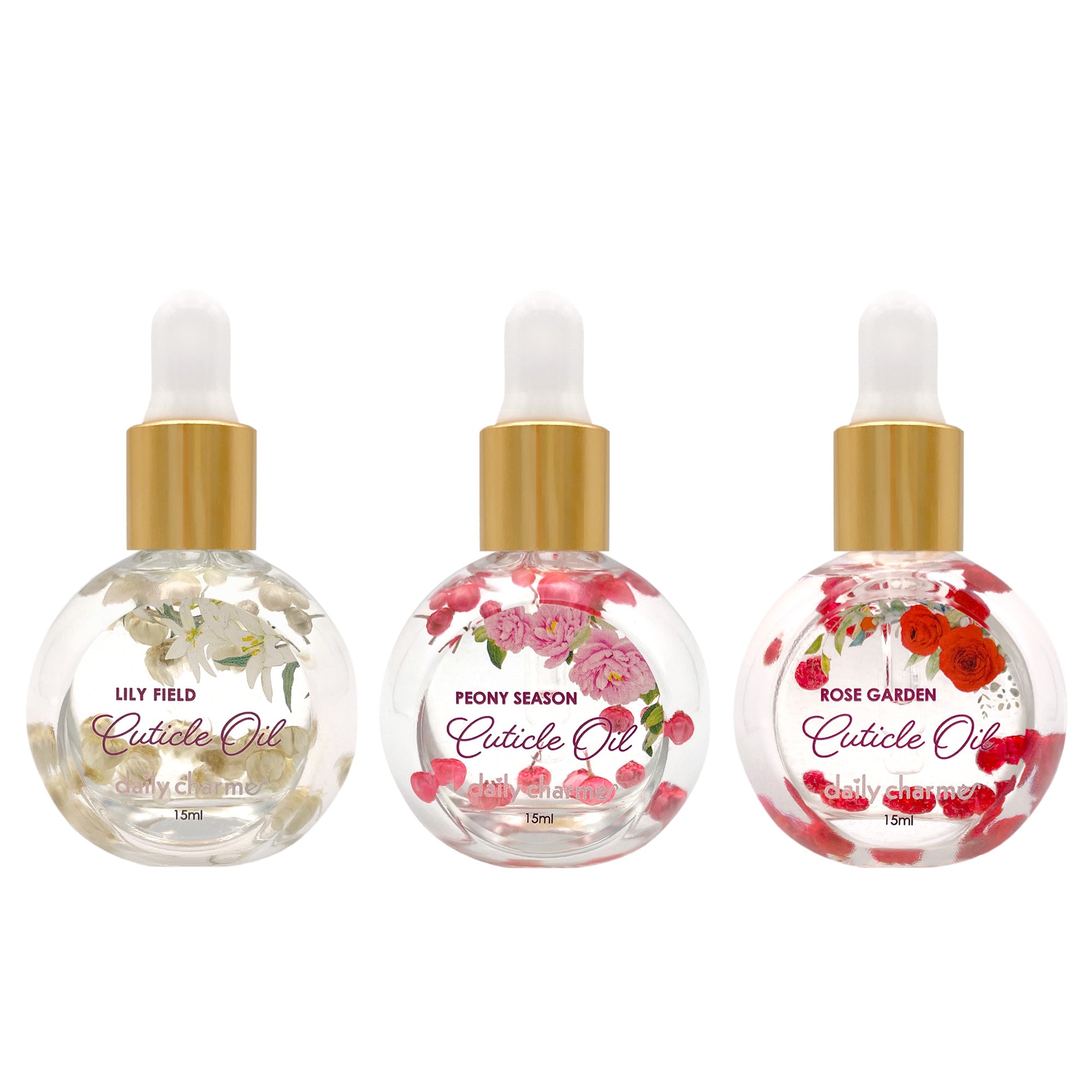  Daily Charme Aromatic Cuticle Oil / Set 