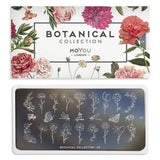 Moyou London Nail Art Stamping Botanical 07 - Garden Bloom