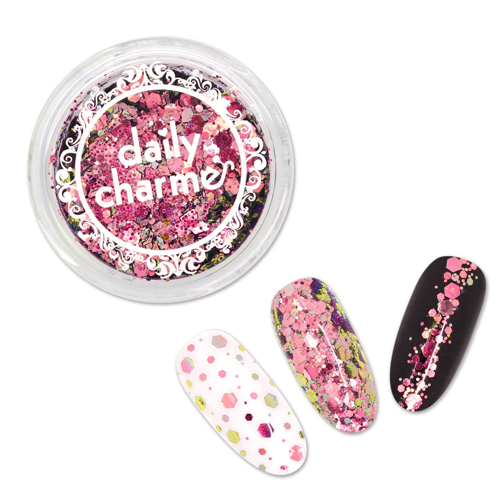 Daily Charme Nail Art Chameleon Color Shift Glitter Hex Mix Starlight