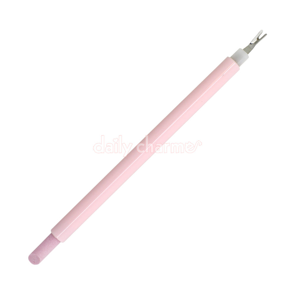  Pink Double-Sided Cuticle Trimmer & Pusher 