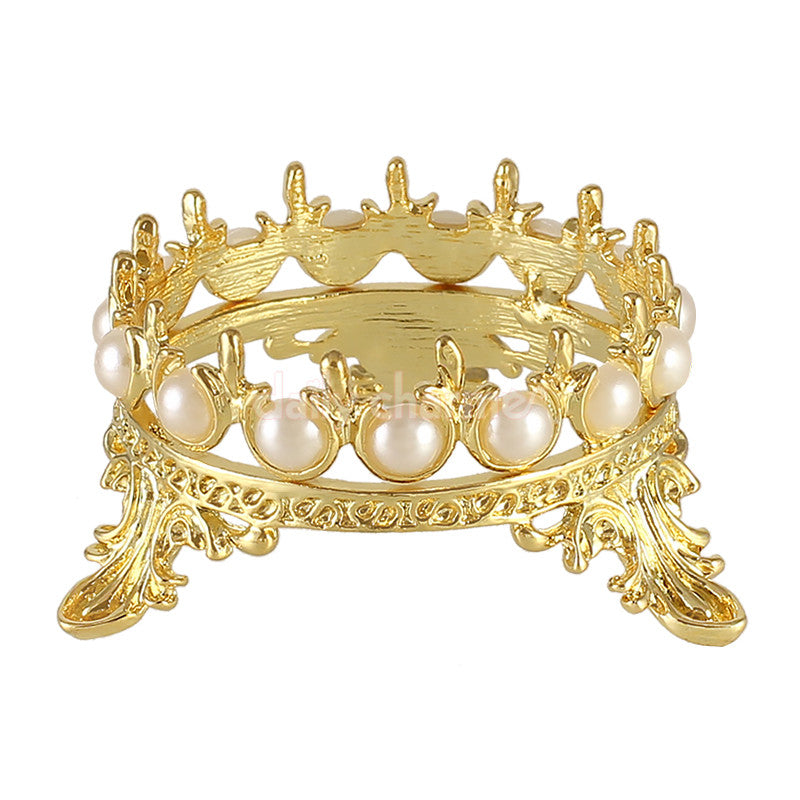  Royal Crown Brush Stand / Gold 