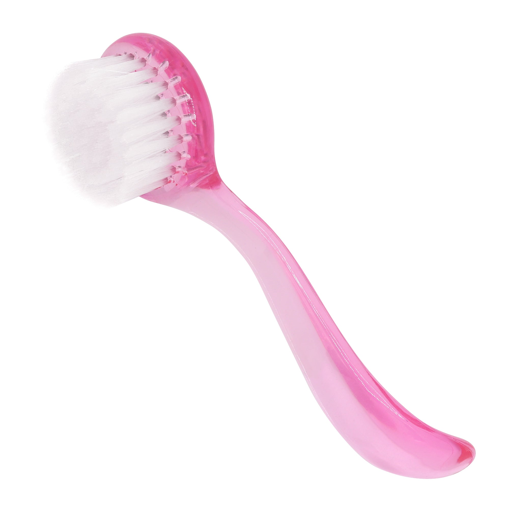  Round Nail Cleaning Brush / Pink 