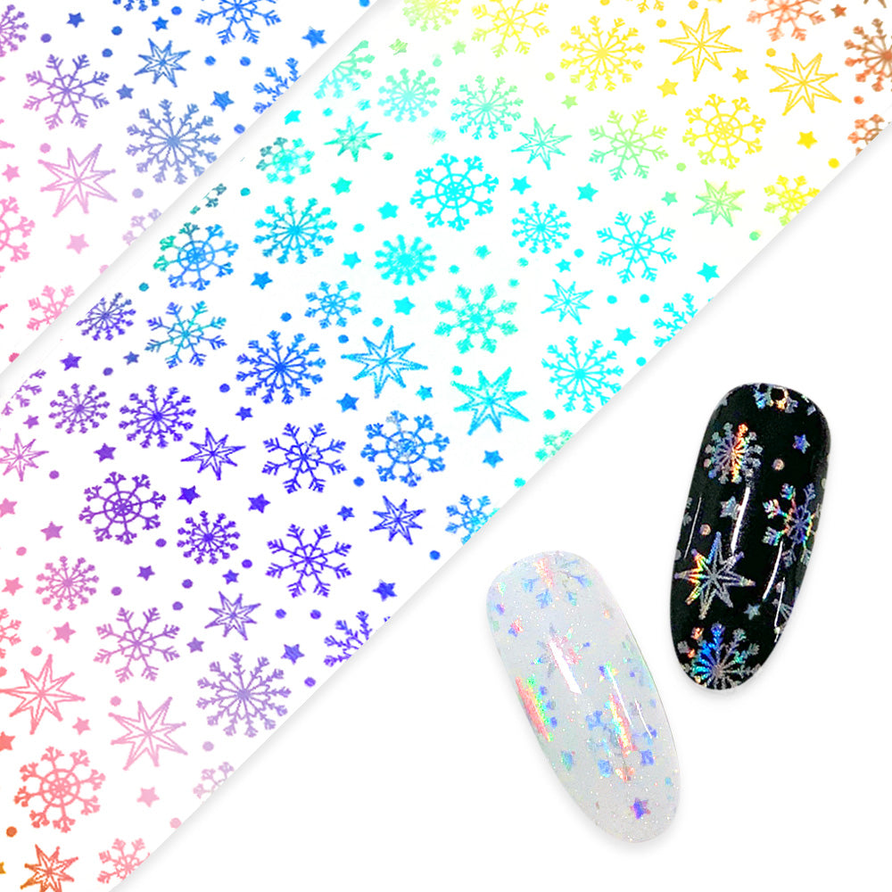  Nail Art Foil Paper / Starry Snow 