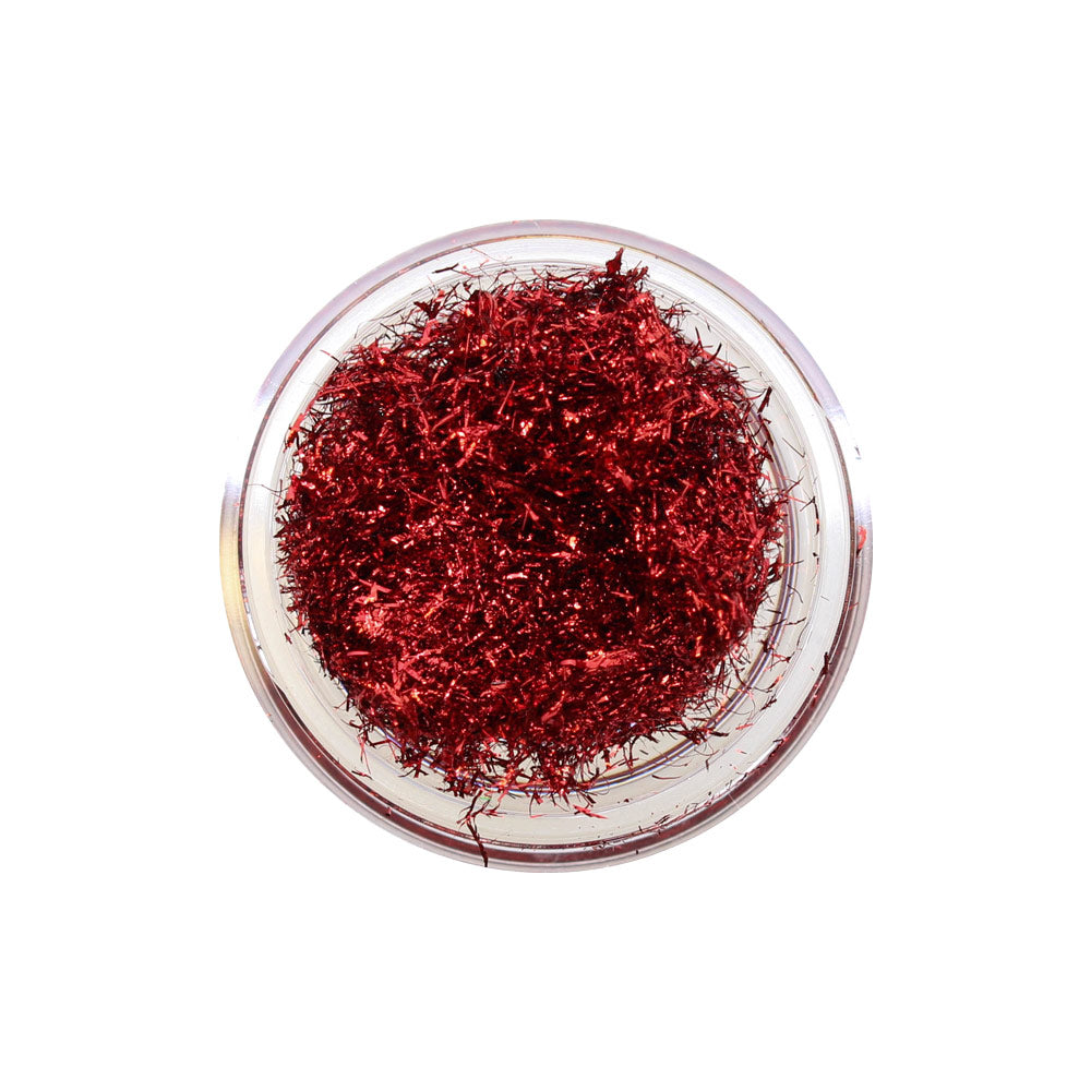  Metallic Tinsel Foil / Red 