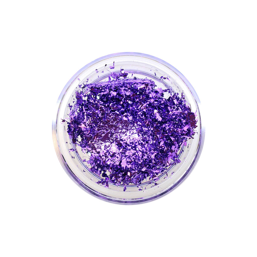  Metallic Tinsel Foil / Purple 