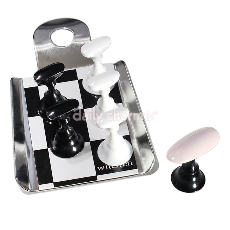  Witch'en Chesstan Nail Tip Stands 6PC Set 