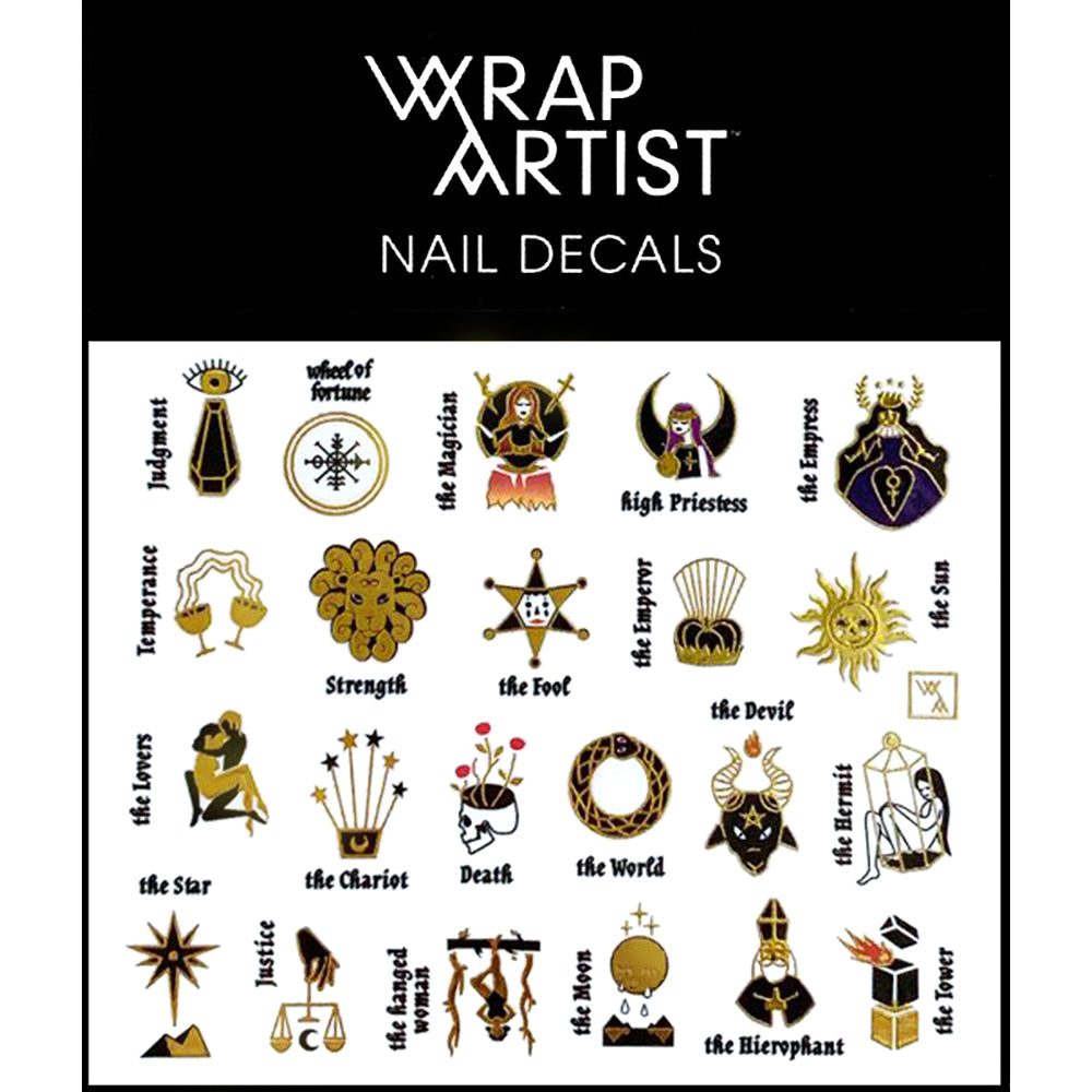  WrapArtist Nail Decals / Tarot Reader 