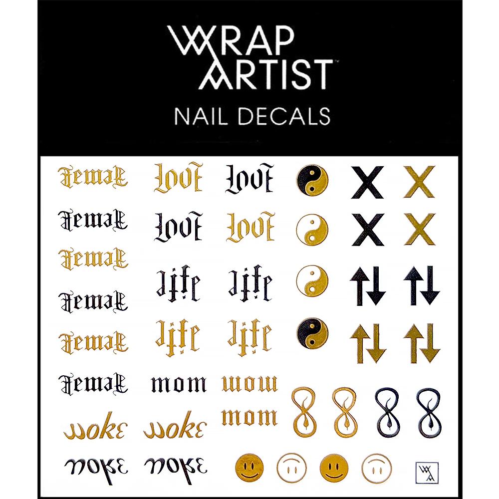  WrapArtist Nail Decals / Double Vision 