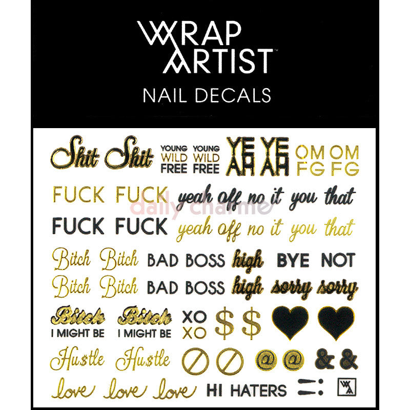  WrapArtist Nail Decals / Say What? 