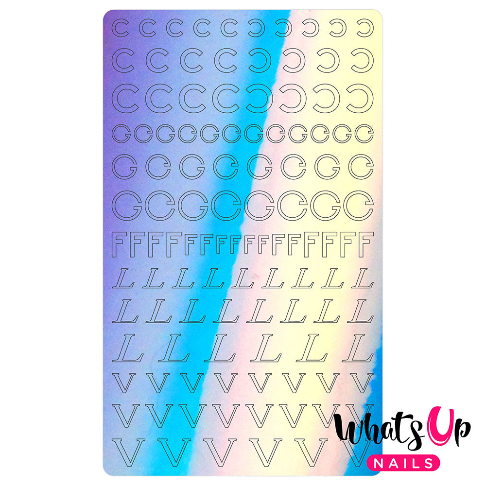  Vinyl Sticker / Designer Luxury / Aurora Blue 