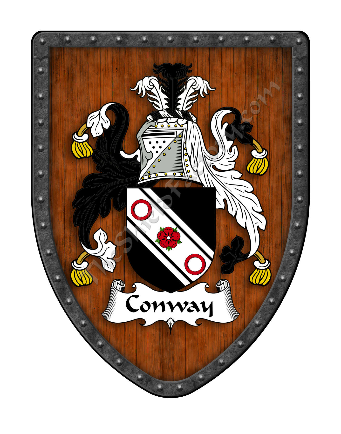 Conway Coat of Arms Shield Family Crest – My Family Coat Of Arms
