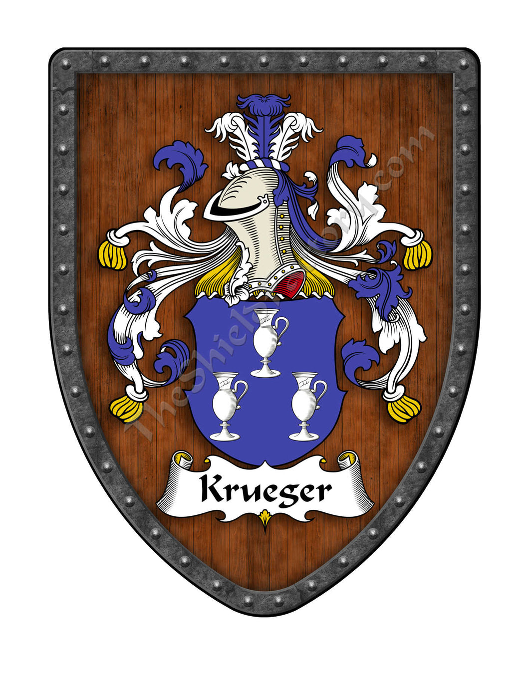 Krueger Coat of Arms Family Crest#N#– My Family Coat Of Arms