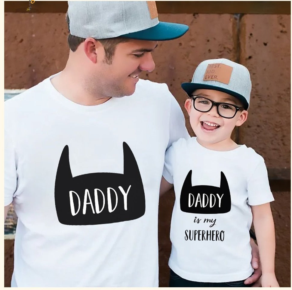 father and son batman shirts