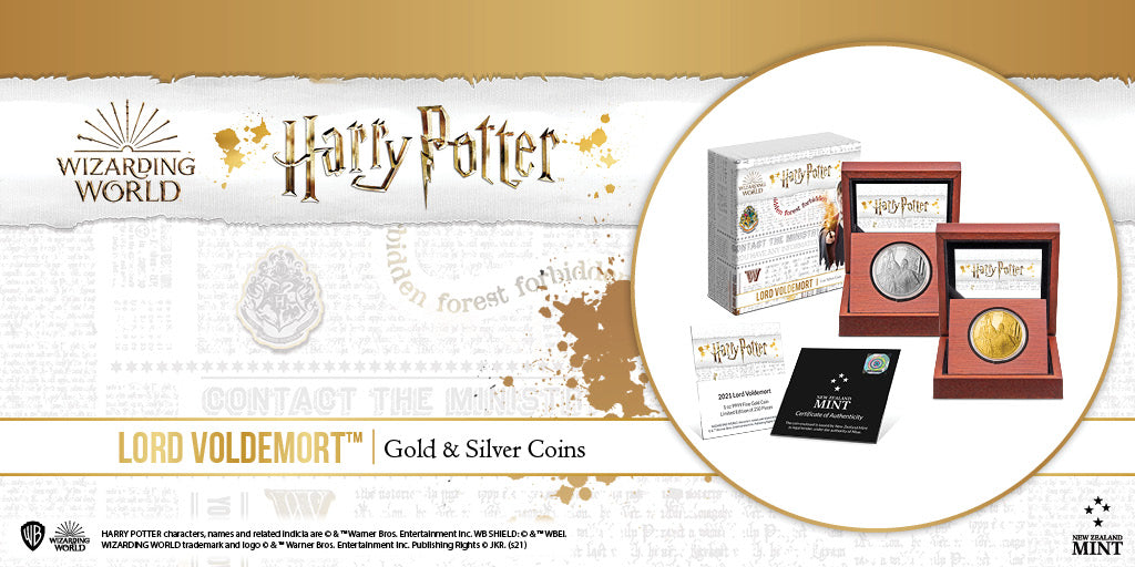 HARRY POTTER™ Classic - Lord Voldemort Coins Available Now!