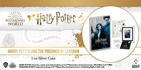 HARRY POTTER AND THE PRISONER OF AZKABAN™ Silver Coin by New Zealand Mint
