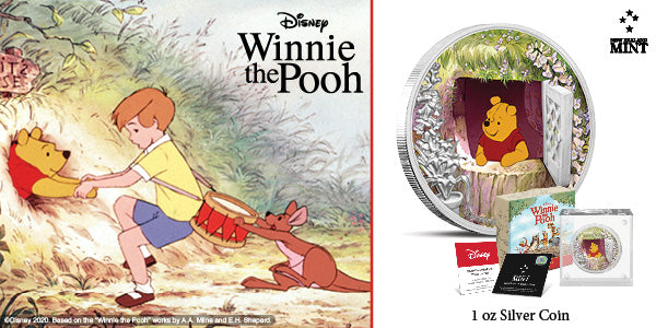 Disney Winnie the Pooh – Pooh 1oz Silver Coin