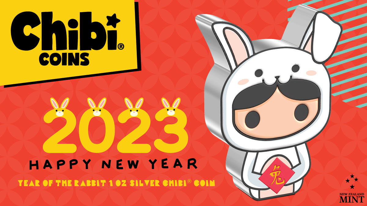 Make your 2023 Lunar New Year gifting even more meaningful with this Chibi® Coin for the Year of the Rabbit! The animal symbolizes mercy, elegance, and beauty.