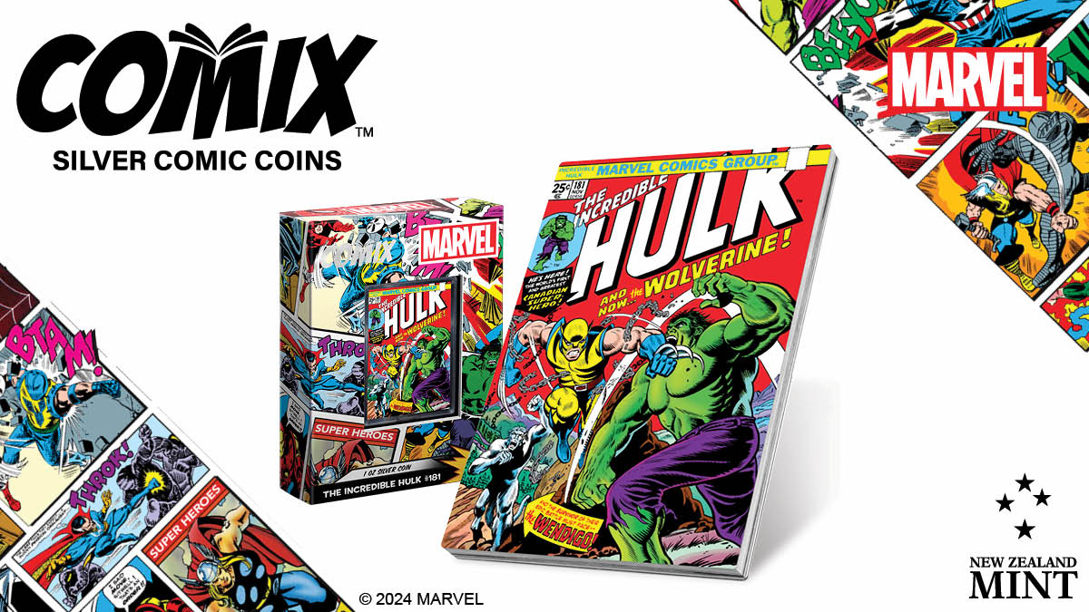 If you’ve ever dreamt of owning The Incredible Hulk #181 comic, then here’s your chance to get a taste of this iconic piece of Marvel history – but in the form of 1oz pure silver.