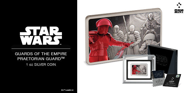 Star Wars: Guards of the Empire - Praetorian Guard™ 1oz Silver Coin