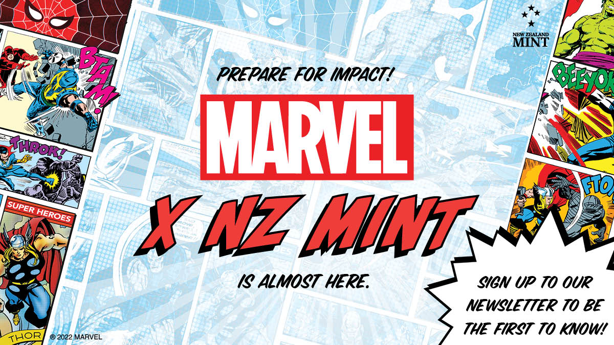 Prepare for Impact! Be the first to know when Marvel x NZ Mint drops in 2023. Sign up to our newsletter!