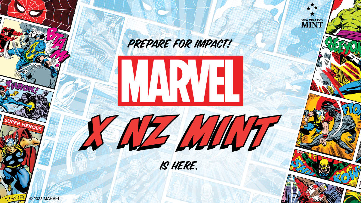 Marvel + NZ Mint is here