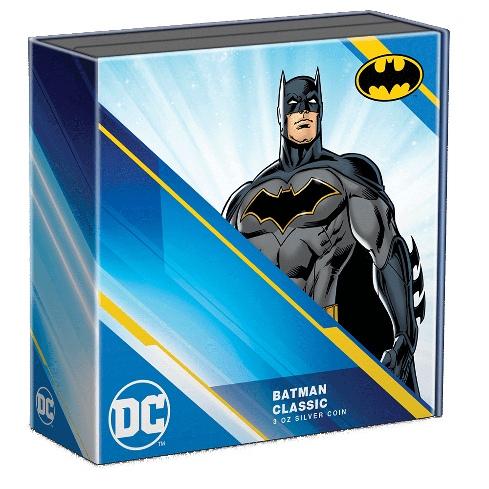 BATMAN™ Classic 3oz Silver Coin | New Zealand Mint