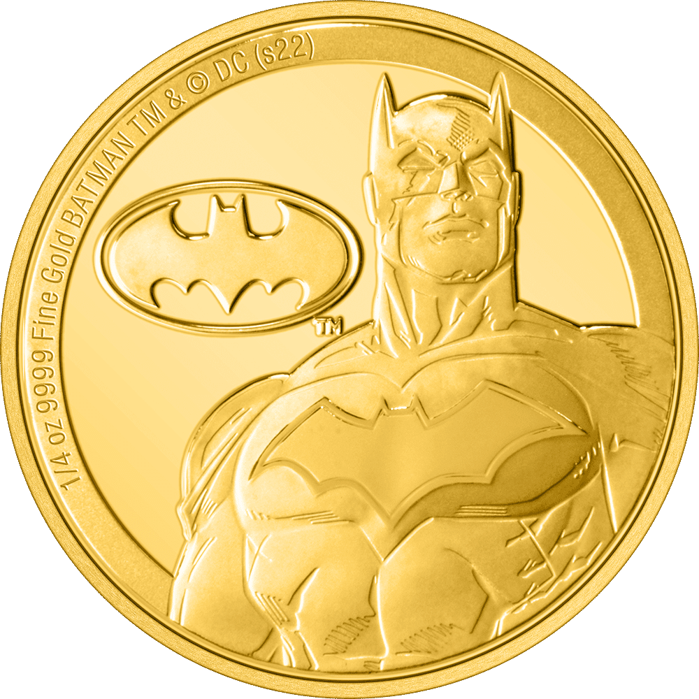 BATMAN™ Classic 1/4oz Gold Coin | New Zealand Mint