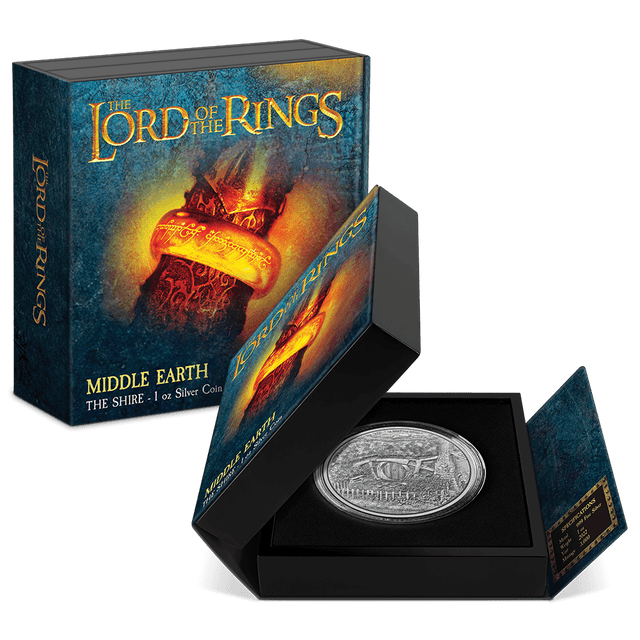 The Two Towers 1oz Silver Coin - THE LORD OF THE RINGS™