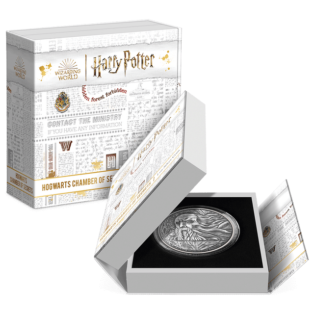 RAVENCLAW HOUSE CREST Harry Potter 1 Oz Silver Coin 2$ Niue 2021