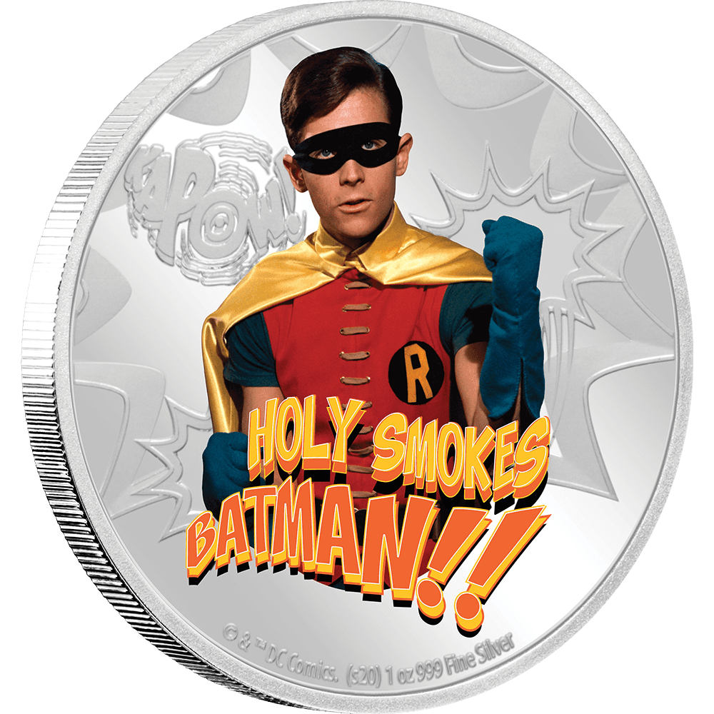 BATMAN™ Classic TV Series - ROBIN™ 1oz Silver Coin | New Zealand Mint