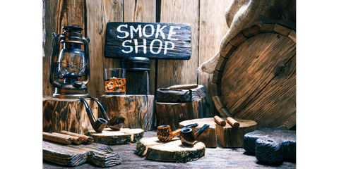 smoke shops traditionally for tobacco