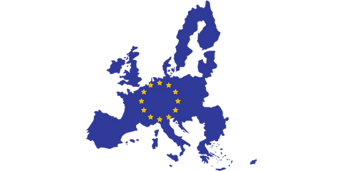 Map of EU where they are looking at hemp for carbon neutrality