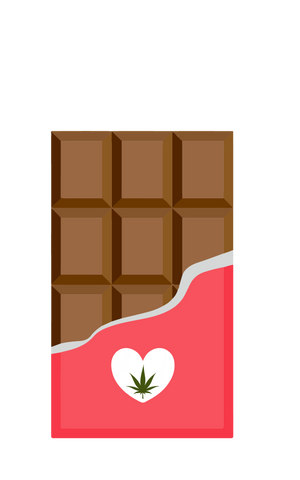 Weed and chocolate go together