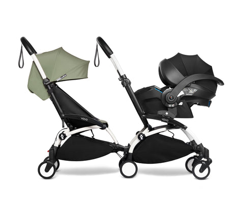 BabyZen - YOYO 2 Stroller 6+ - Black Frame + Olive