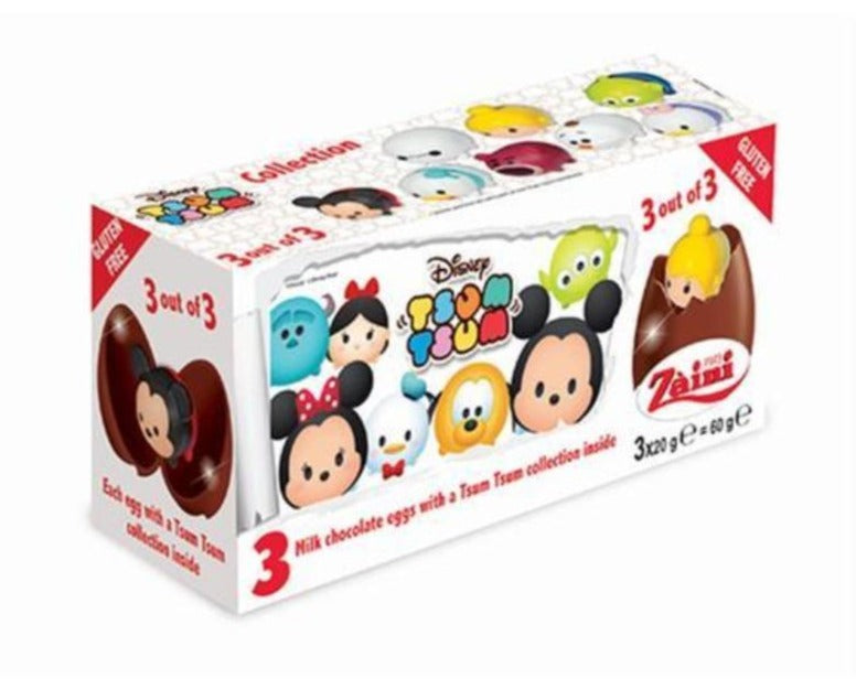 zaini tsum tsum chocolate eggs