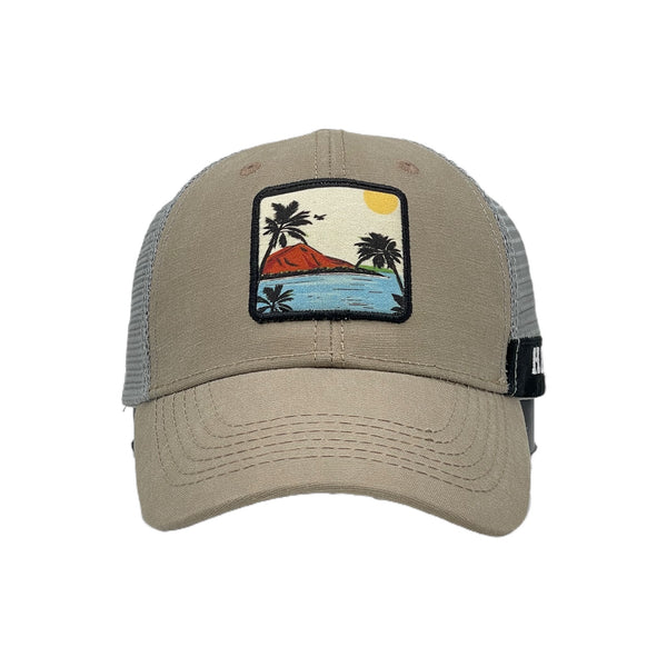 VINTAGE PATCH HAWAII TRUCKET HATS [MULTIPLE COLORS]