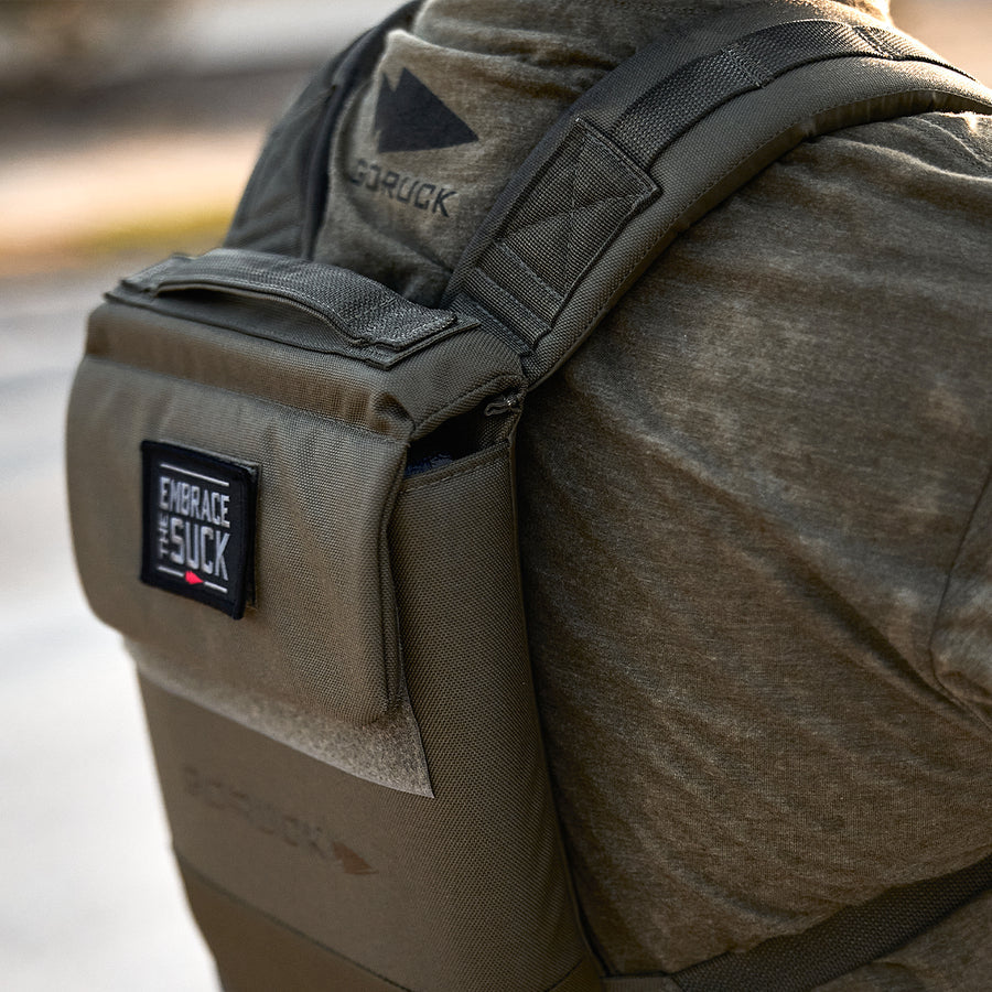 GORUCK Ruck Plate Carrier while rucking