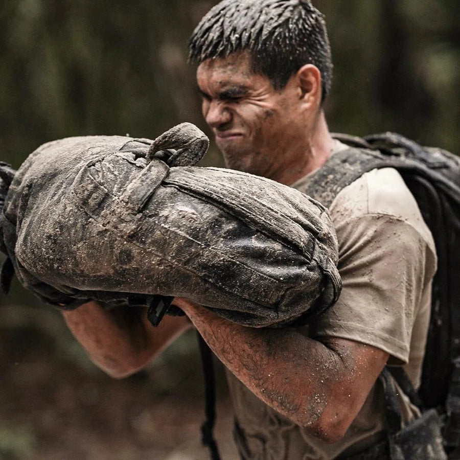 GORUCK Sand Bag Overhead Press