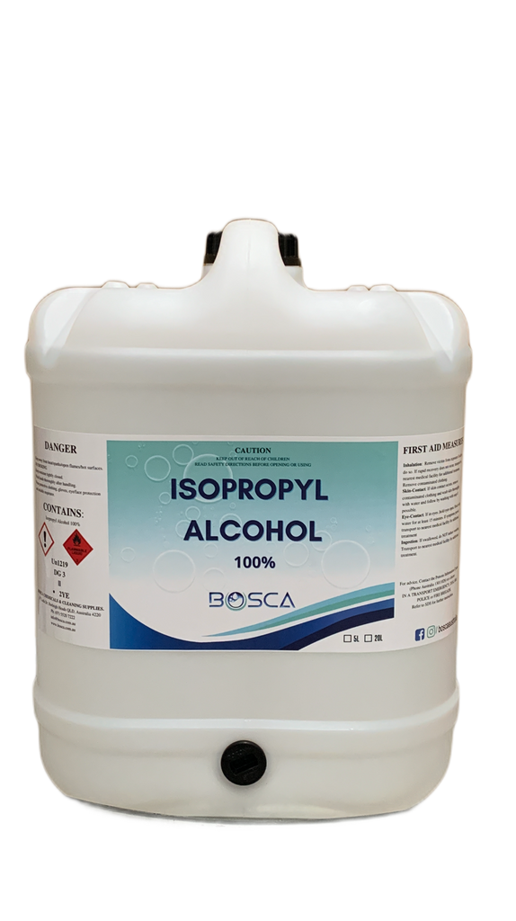Isopropyl Alcohol 100 Bosca Chemicals And Cleaning Supplies