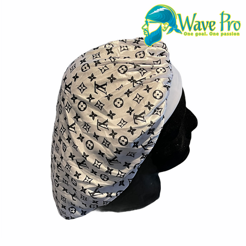 Wave Pro Durags, Black LV Bonnet