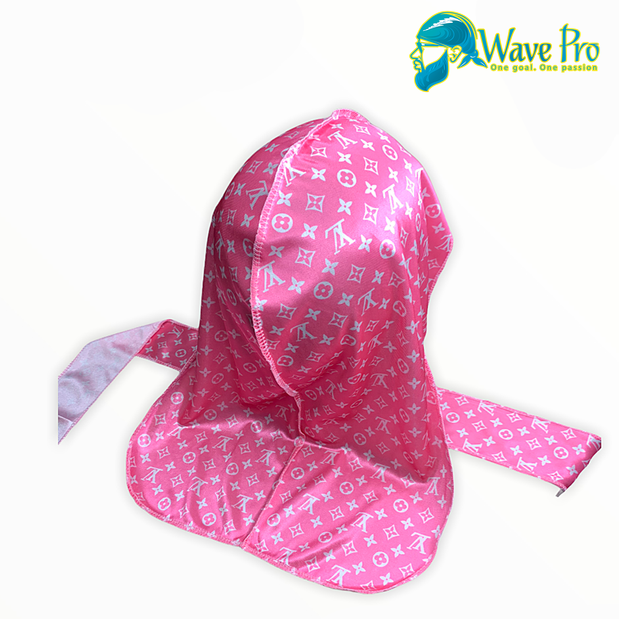 Durags | Silky Pink LV Durag | Best High Quality Durags Online – WaVePr0