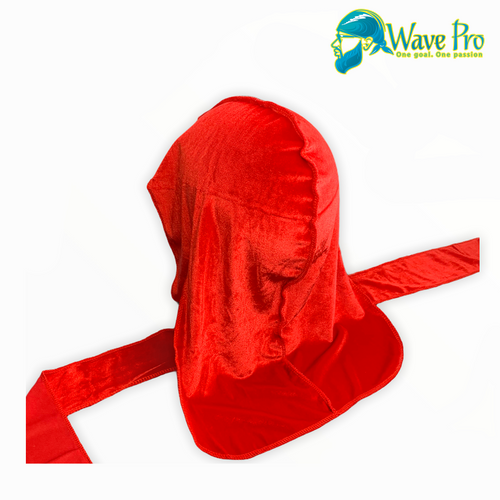 Black and Red LV Satin Durag – Mansa's