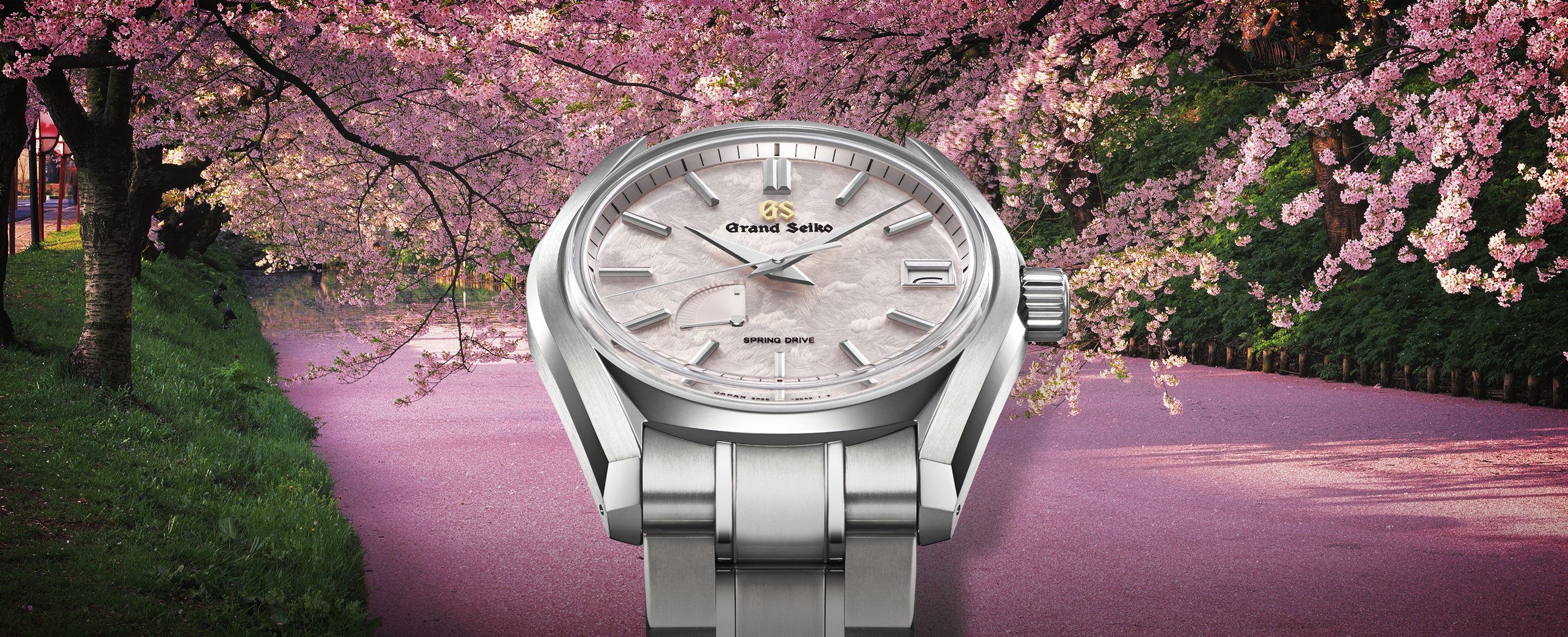 Grand Seiko Cherry Blossom Creative Image