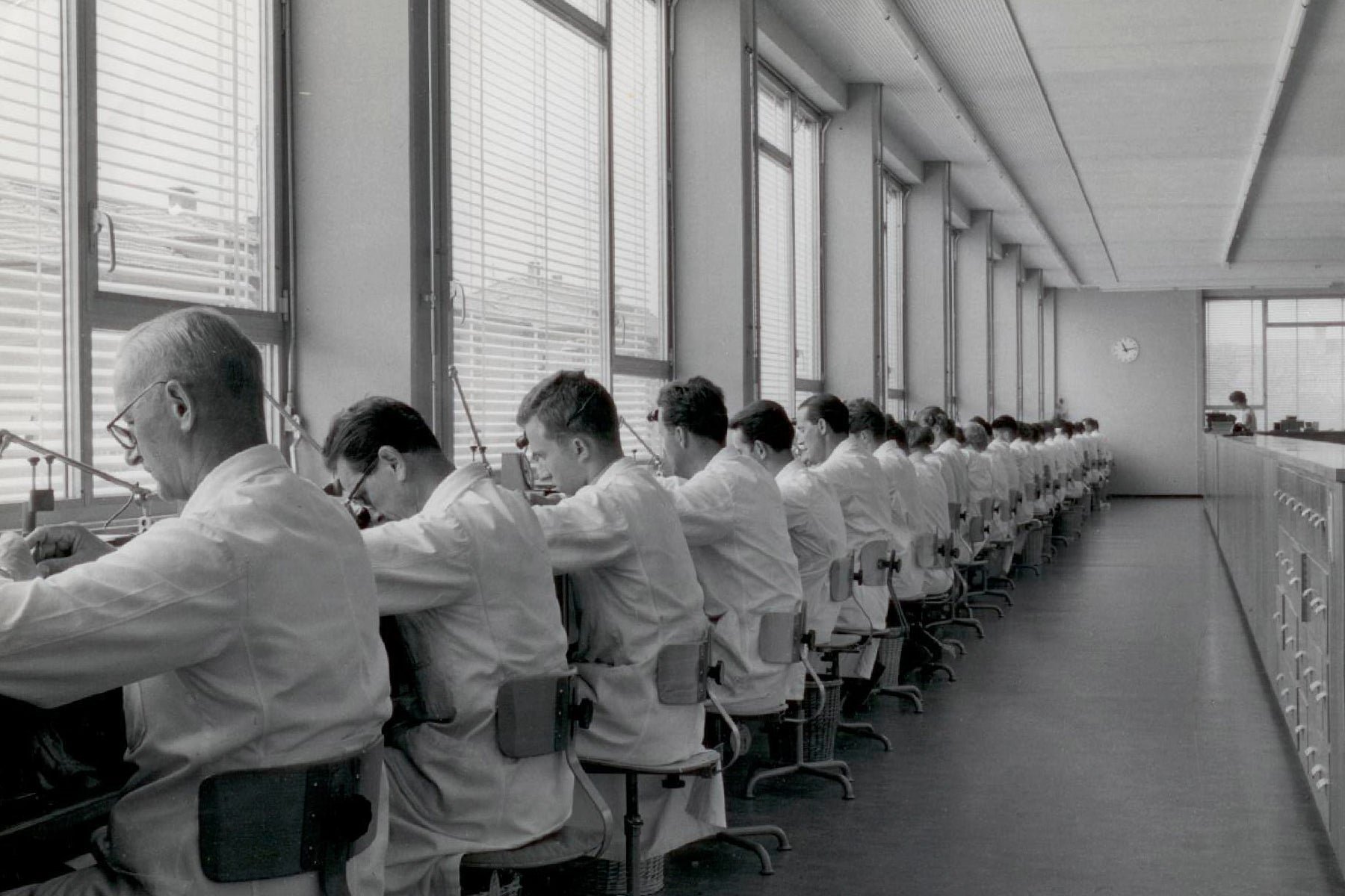 1950s Watch Factory in Switzerland