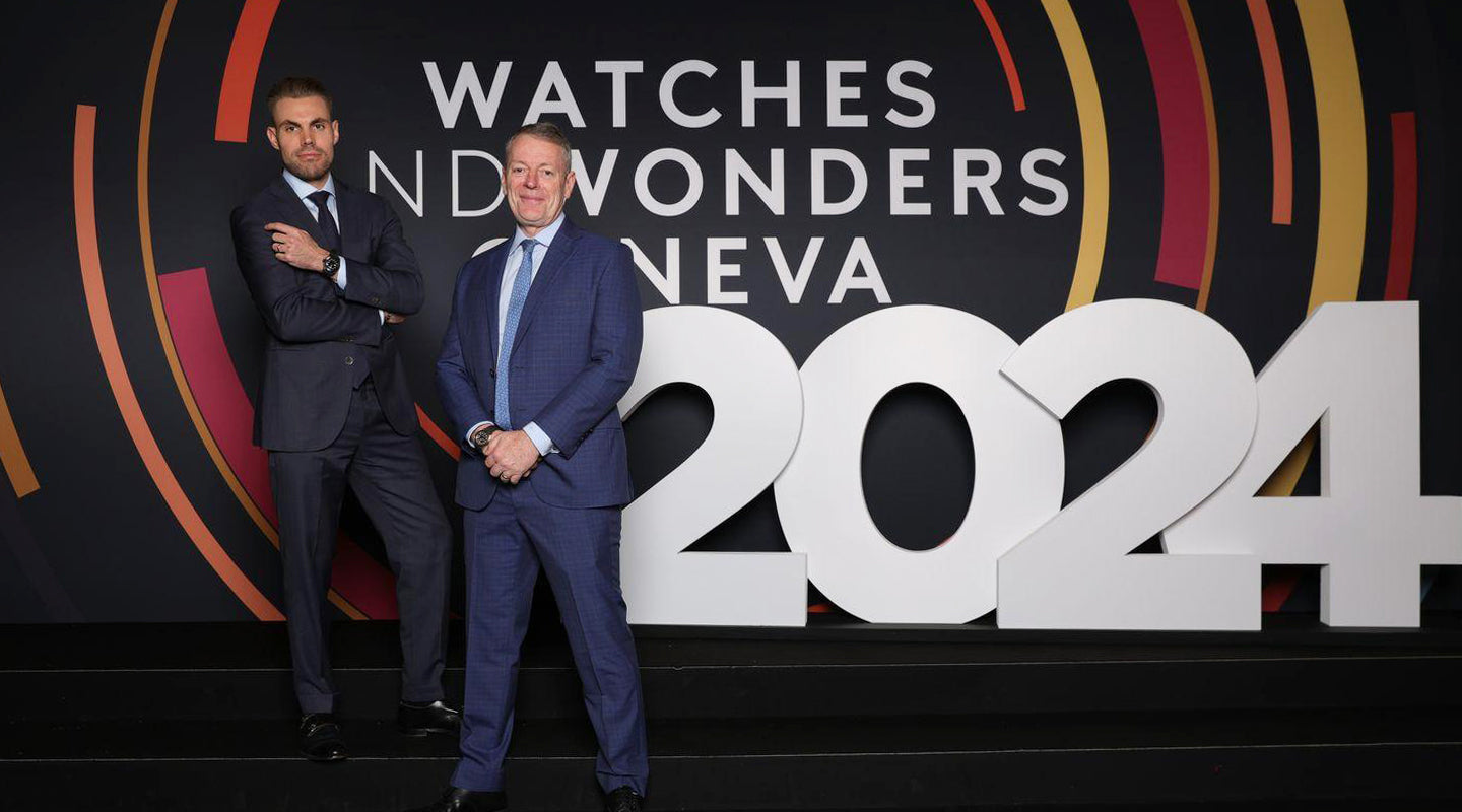 Julian and Erik at Watches and Wonders 2024