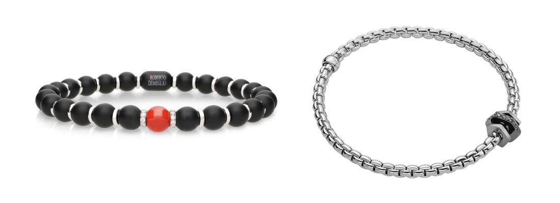 Men's Bracelets from Roberto Demeglio and FOPE