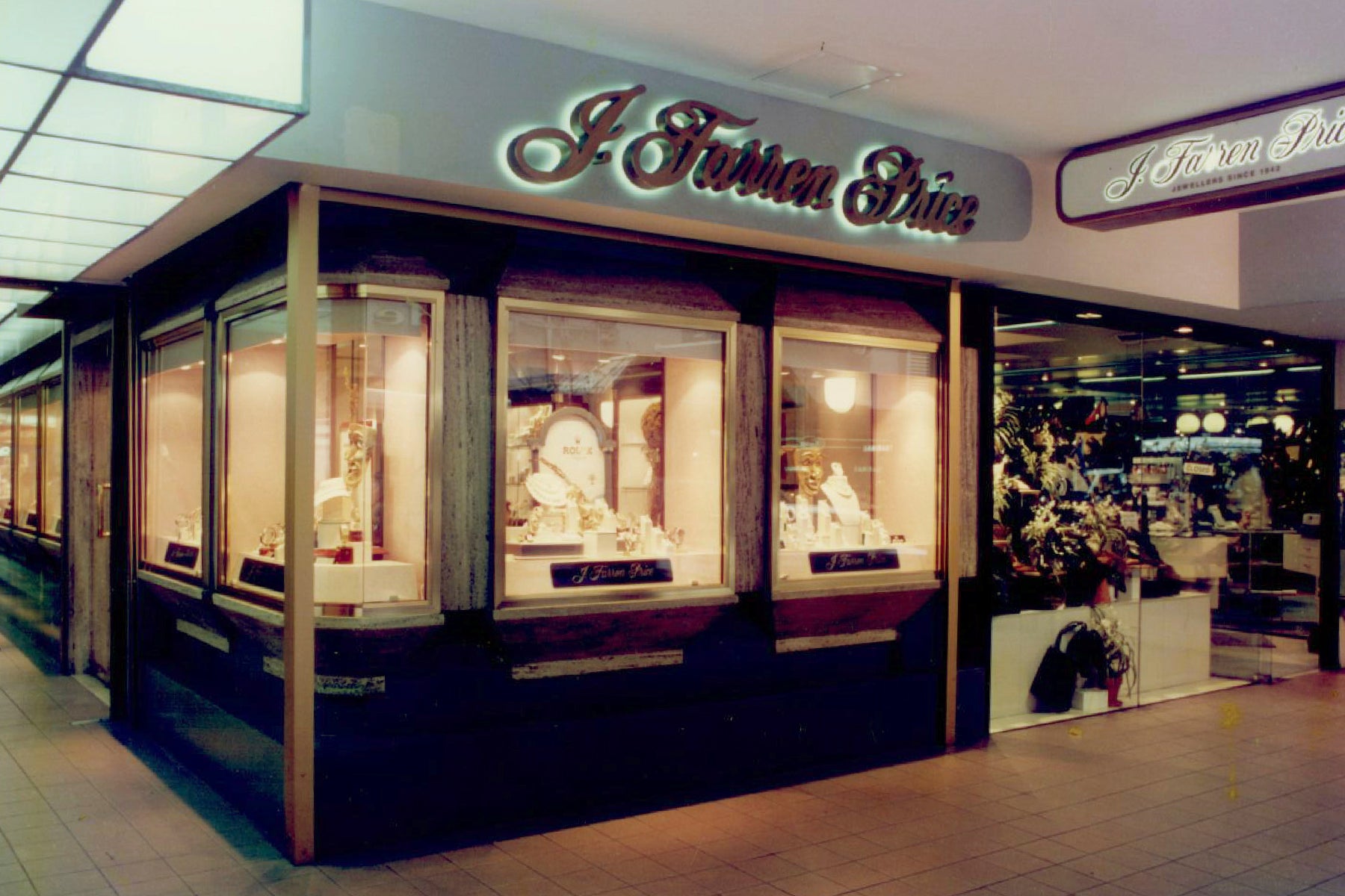 J Farren-Price 1983 Store