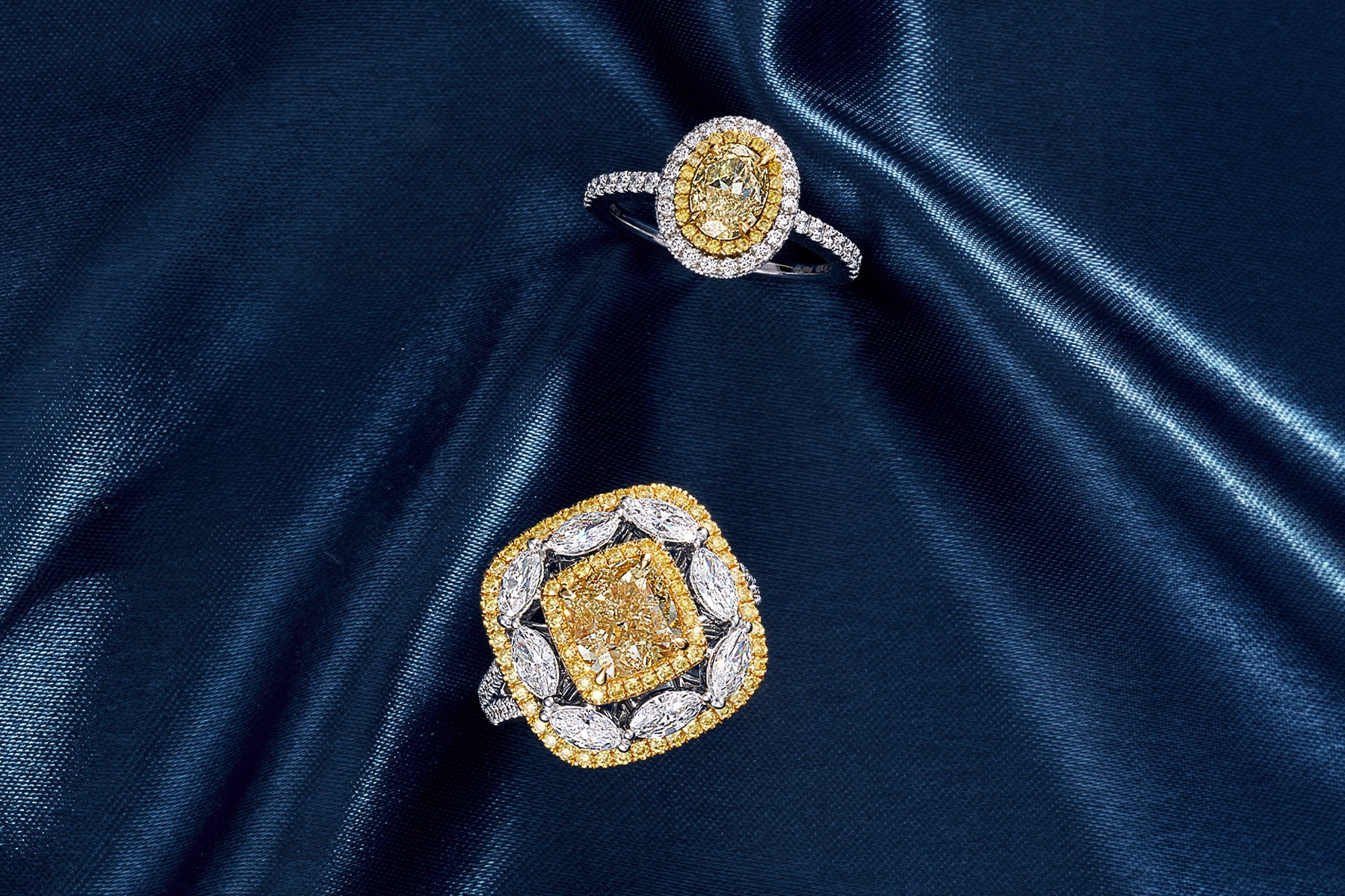 Yellow Diamond Rings