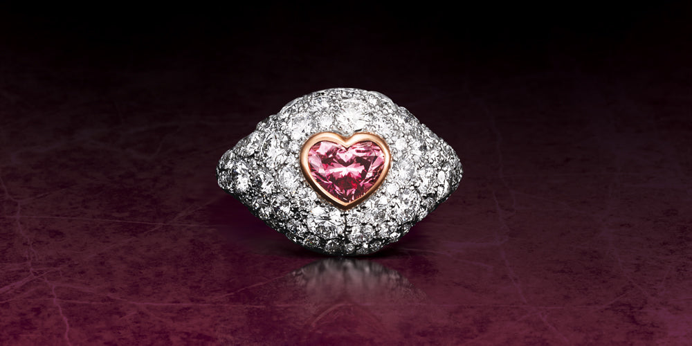 Argyle Heart Ring