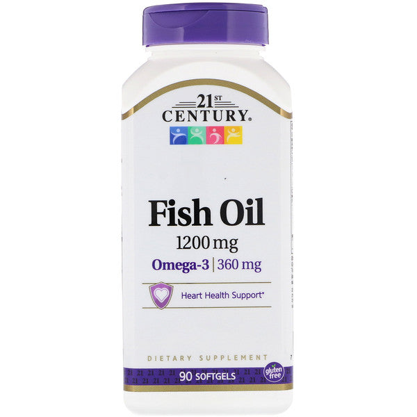 21st century fish oil 1200 mg